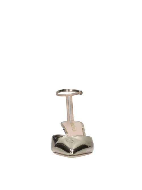 Décolleté slingback in vernice NINALILOU | 341256P5 SPECCHIOPLATINO